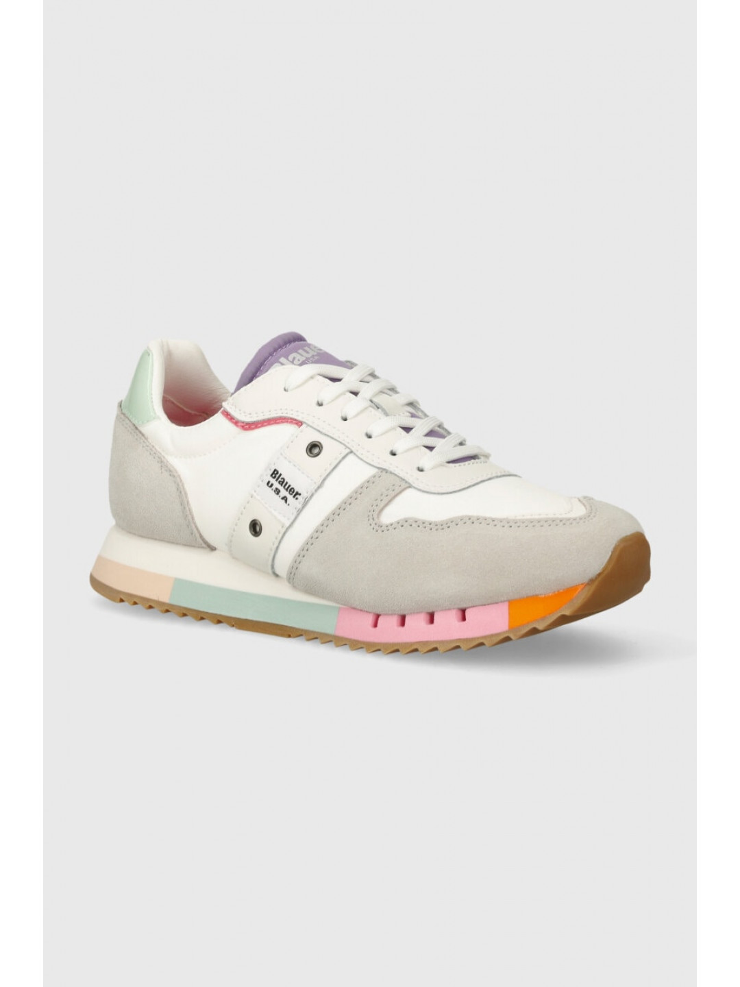 Tenisky Blauer MELROSE šedá barva S4MELROSE02 NYS